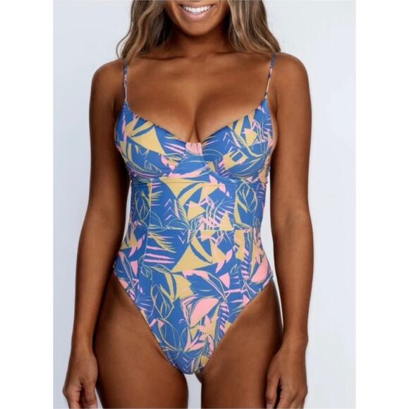 Skatie Other - Skatie X The Salty Blonde• ‘Rachel’ One Piece Swimsuit in ANGUILLA